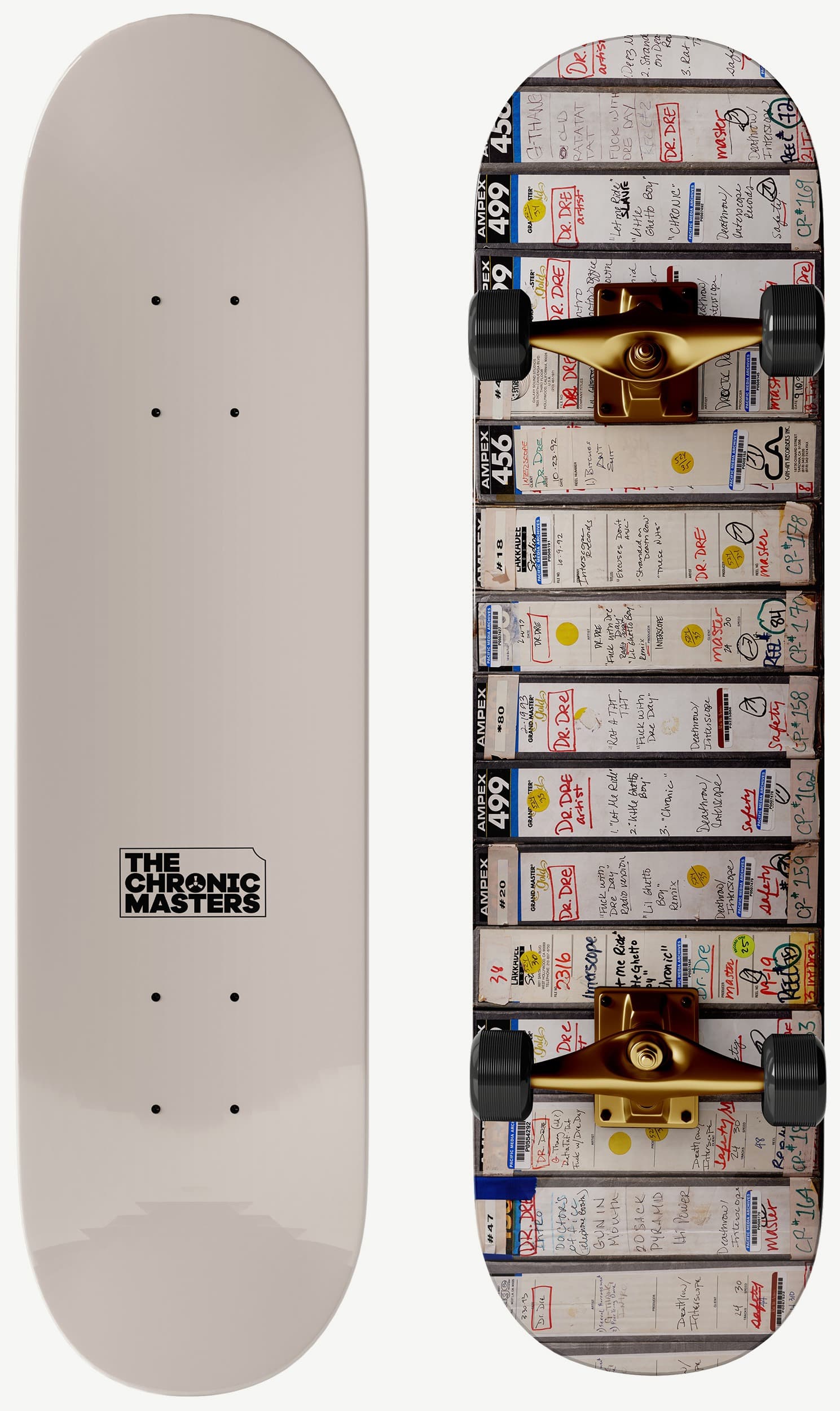Skate deck from The Chronic Masters collector series